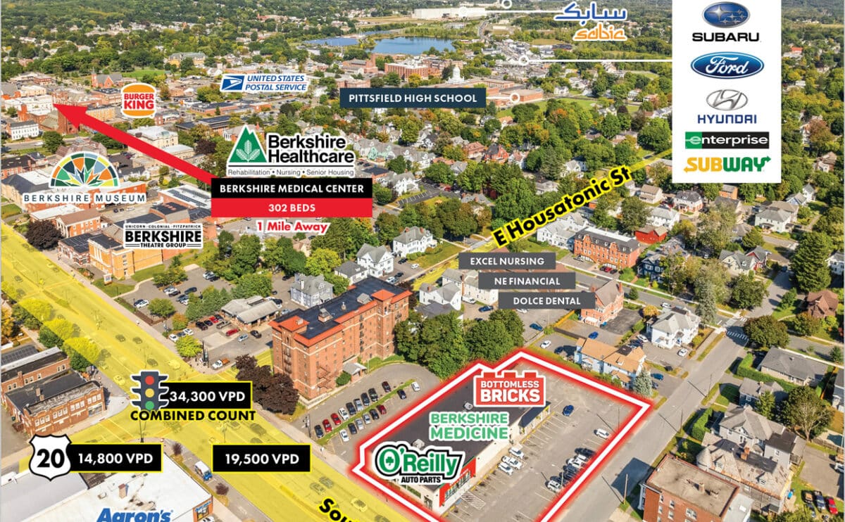 Commercial Property for Sale in Pittsfield Massachusetts 01201